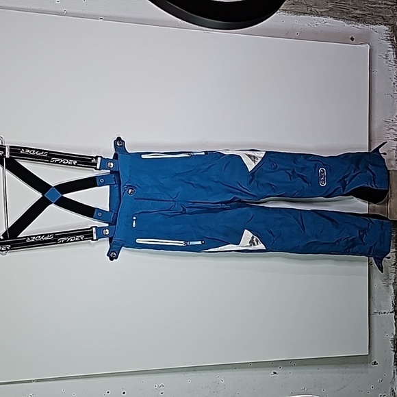 Spyder size 6 blue thinsulate snow pants - Picture 1 of 8